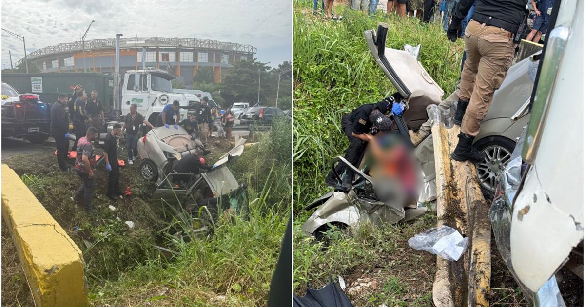 Choque entre camión y Ford en carretera 2 de Aguadilla deja heridos conscientes
