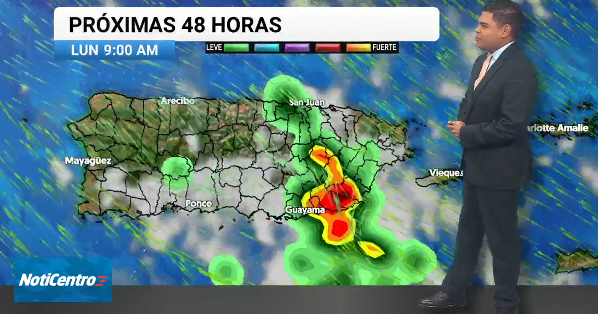 Lluvias limitadas hasta el jueves; vaguada podría llegar para Halloween