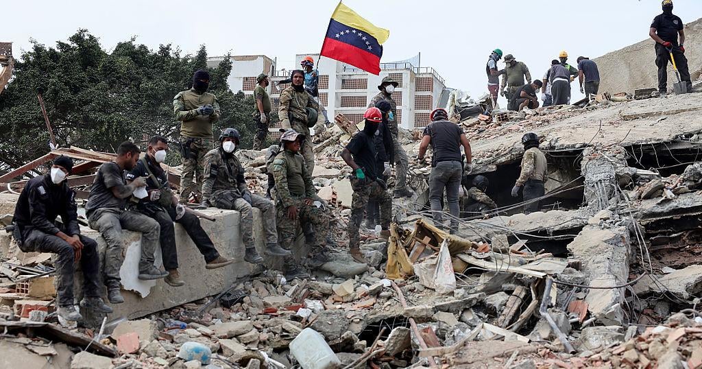 Sube a 2,295 el número de muertos por terremotos en Venezuela una semana después