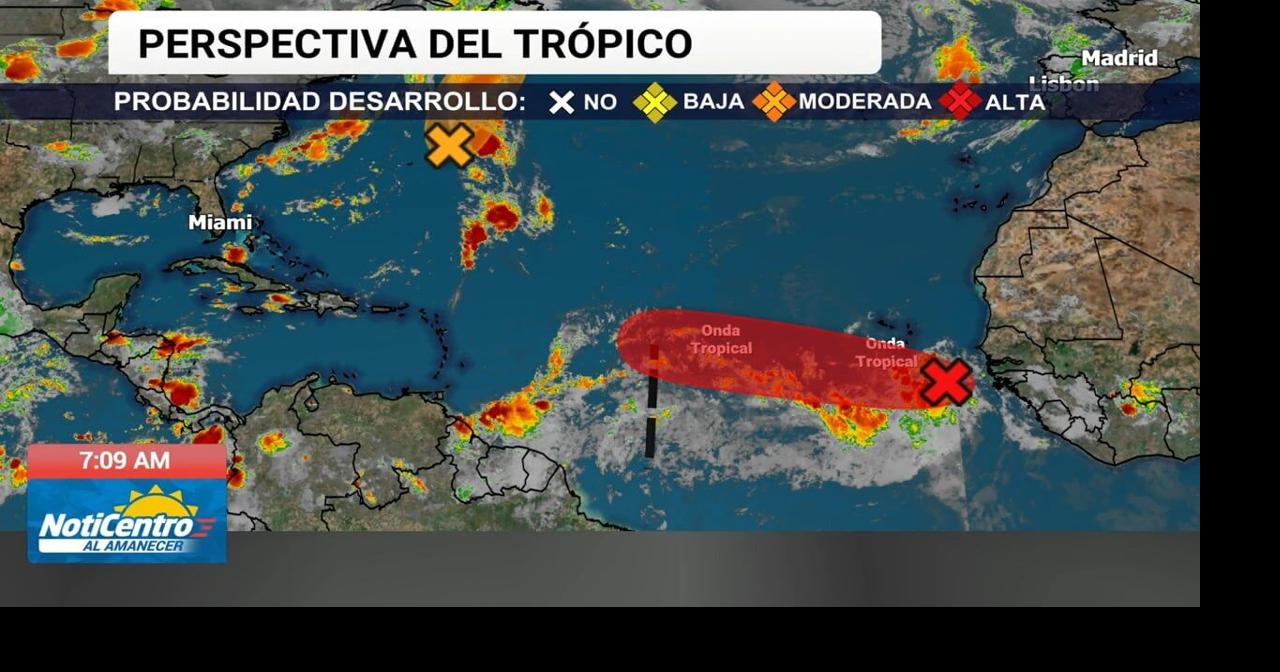 Tu Tiempo: emiten advertencia de calor, onda tropical débil dejaría humedad