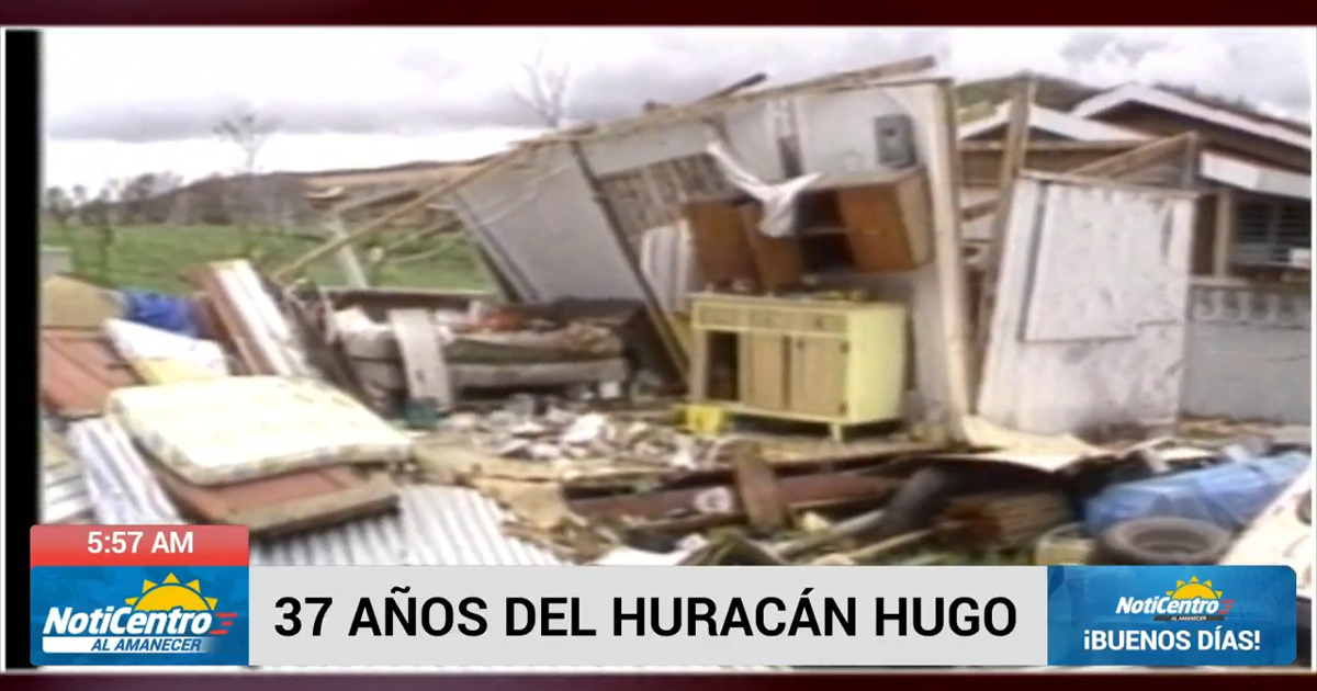 A 37 años del paso del huracán Hugo por Puerto Rico