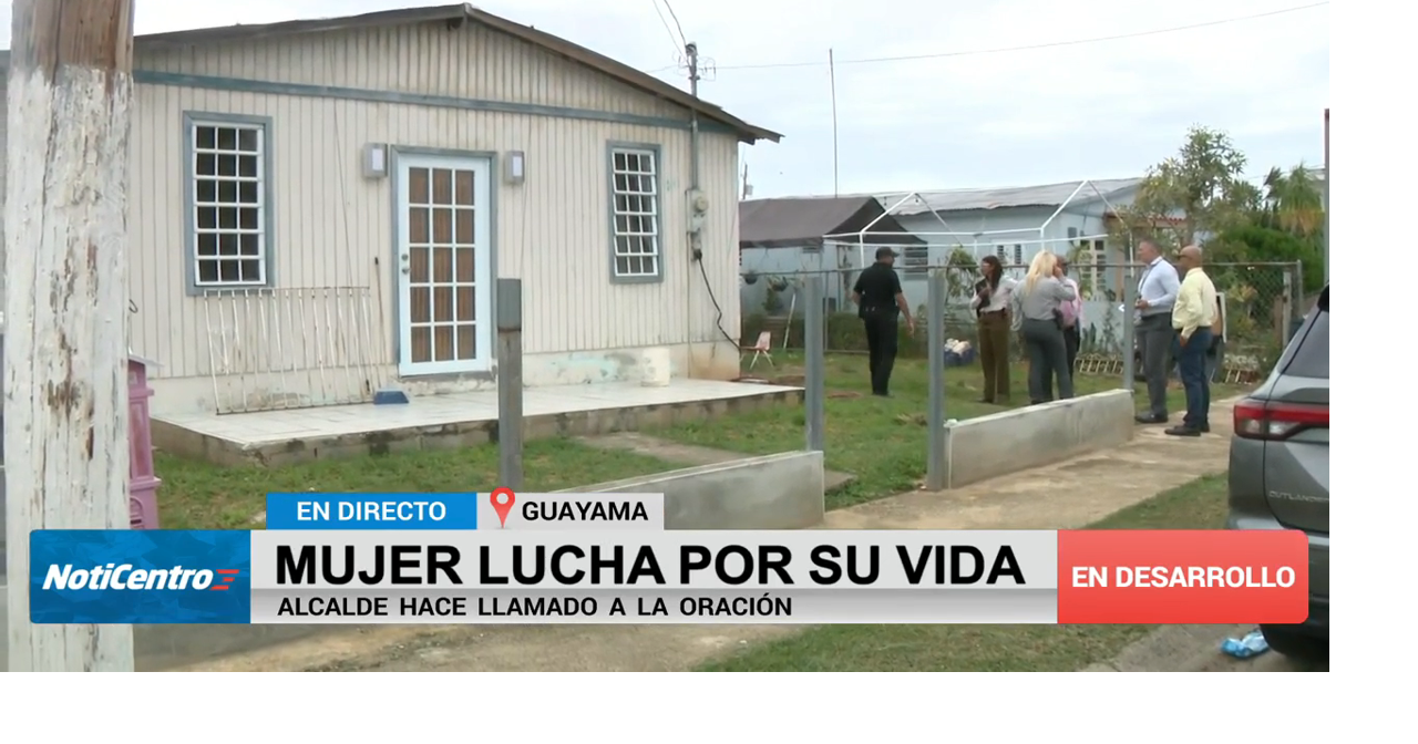Lucha por su vida mujer baleada a manos de su pareja por 14 años en Guayama