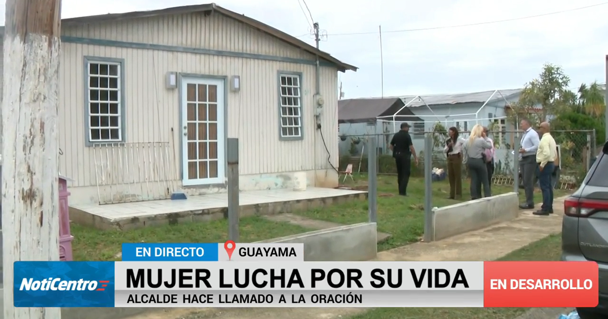 Lucha por su vida mujer baleada a manos de su pareja por 14 años en Guayama