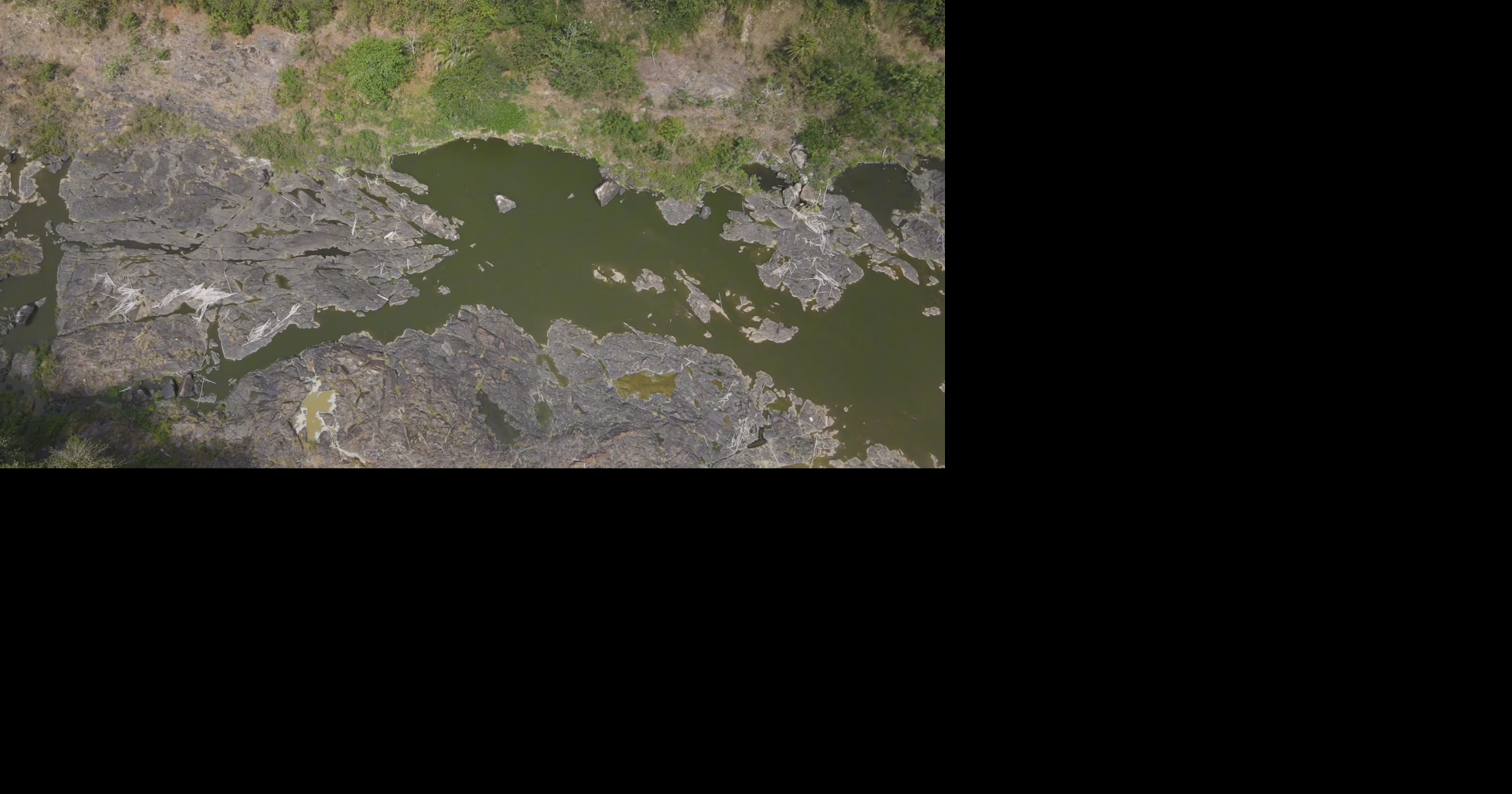 Sequía extrema expone terrenos en el embalse Carraízo por primera vez desde 2015