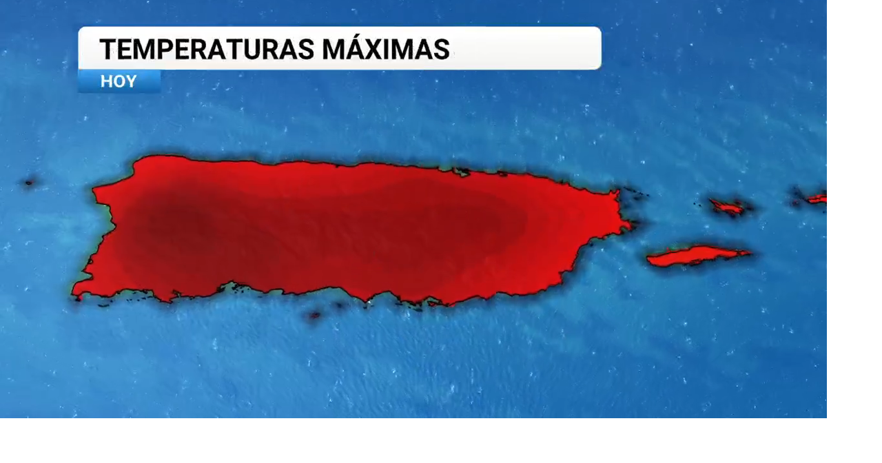 Tarde soleada y déficit de lluvia en Puerto Rico; onda tropical prevista desde el lunes
