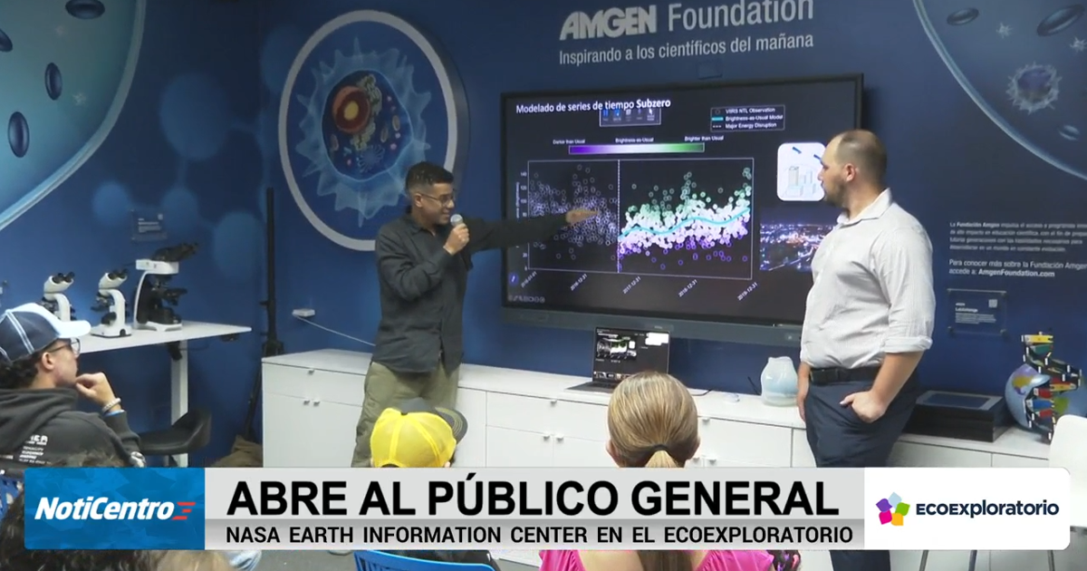 EcoExploratorio abre el NASA Earth Information Center, primero en el Caribe