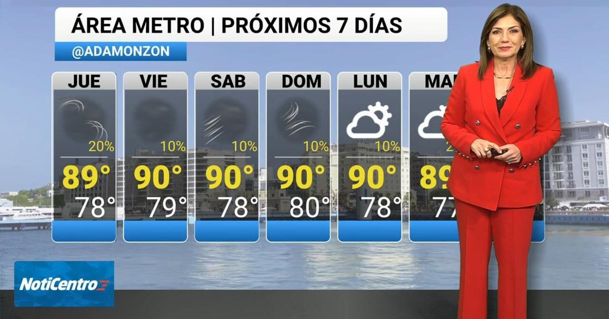 Ondas tropicales traerían lluvia a Puerto Rico la próxima semana