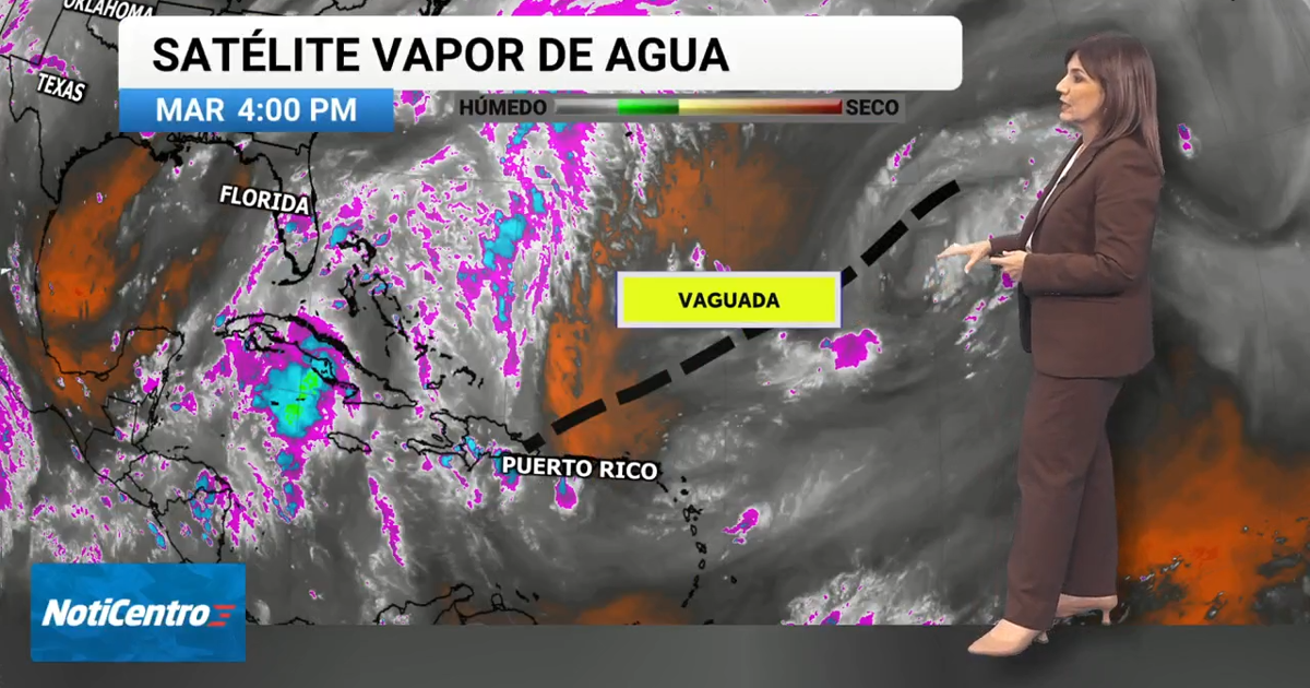 Vaguada provoca aguaceros y tormentas eléctricas en el interior, oeste y noroeste de PR