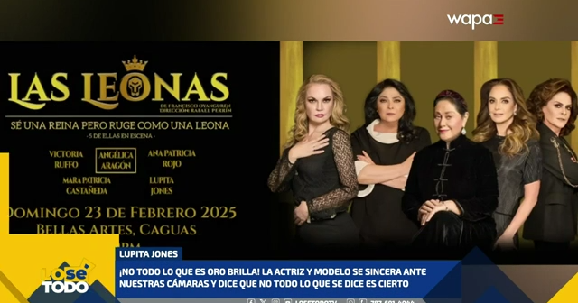 Lupita Jones da detalles sobre su obra 