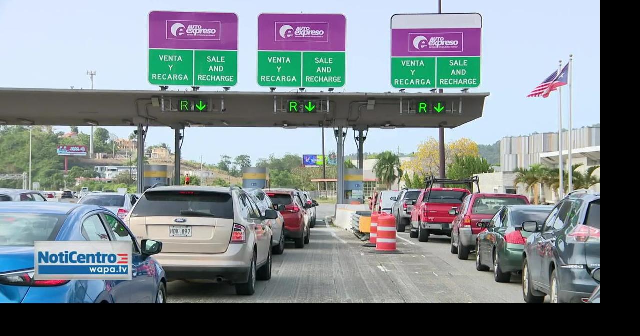 Legislador busca eliminar multa de $15 por cruzar peajes sin balance en AutoExpreso