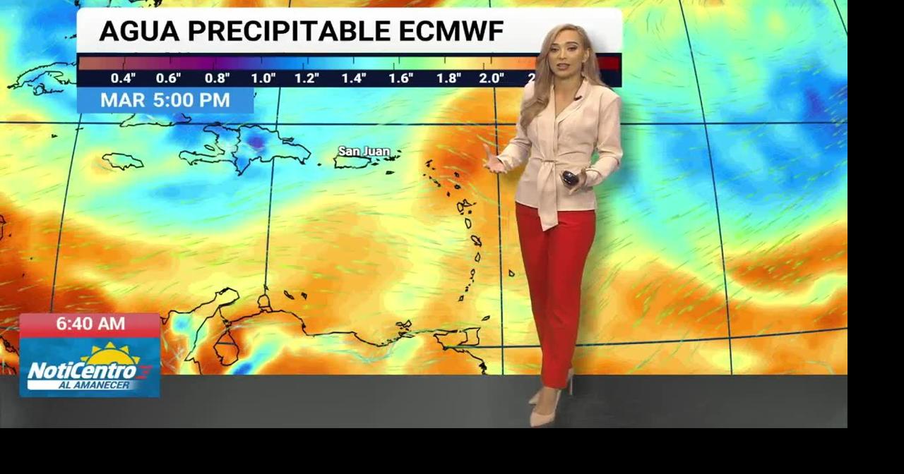 NWS emite riesgo elevado de calor para Puerto Rico; Invest 94L llegará el miércoles