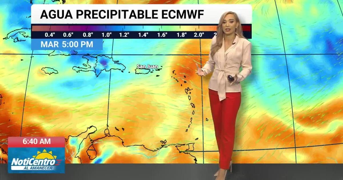 NWS emite riesgo elevado de calor para Puerto Rico; Invest 94L llegará el miércoles