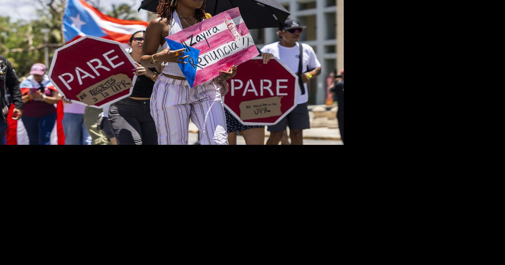 Paralizados los 11 recintos de la UPR; manifestantes piden renuncia de Zayira Jordán