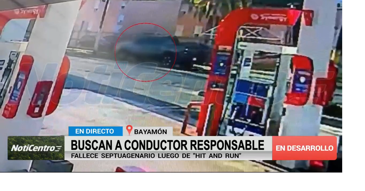 Captada en vídeo guagua que arrolló a septuagenario en Bayamón
