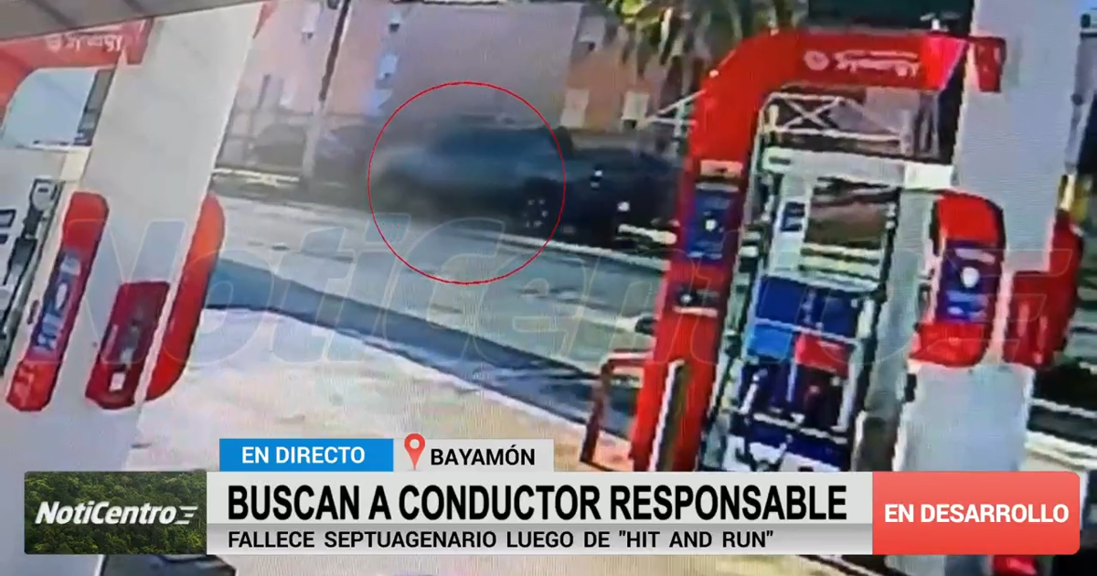 Captada en vídeo guagua que arrolló a septuagenario en Bayamón