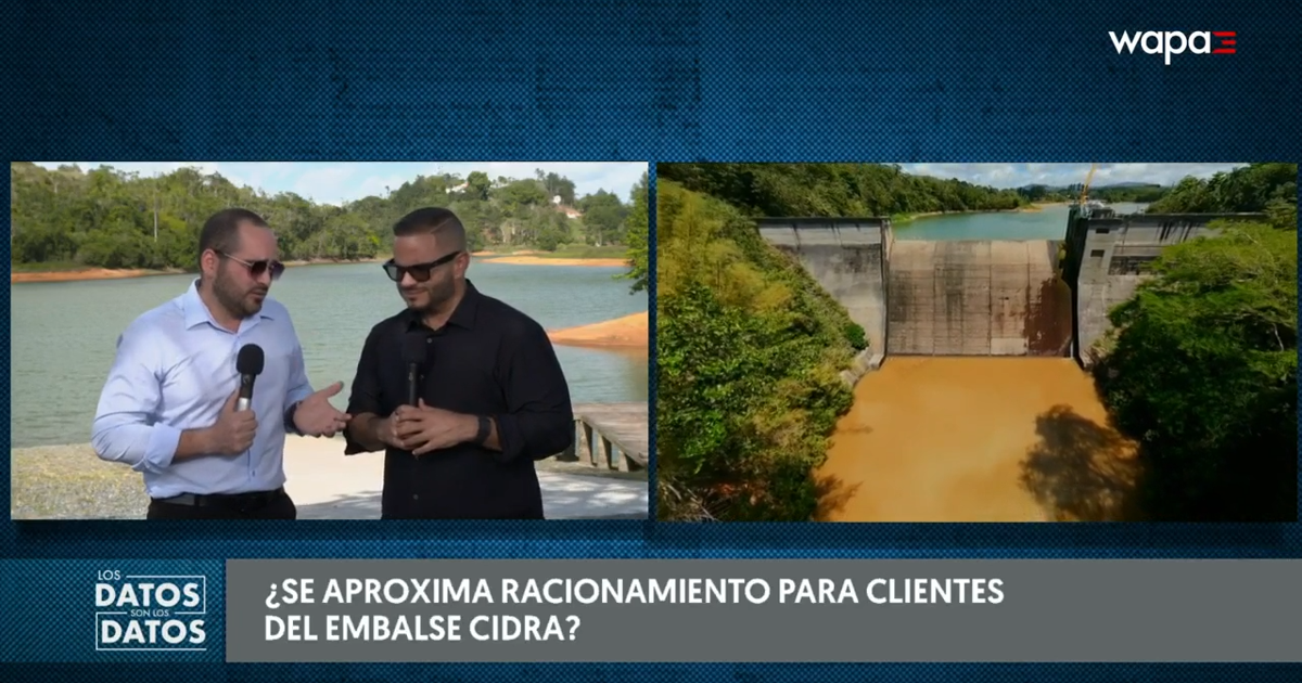 Alcalde de Cidra advierte posible racionamiento de agua por baja del embalse