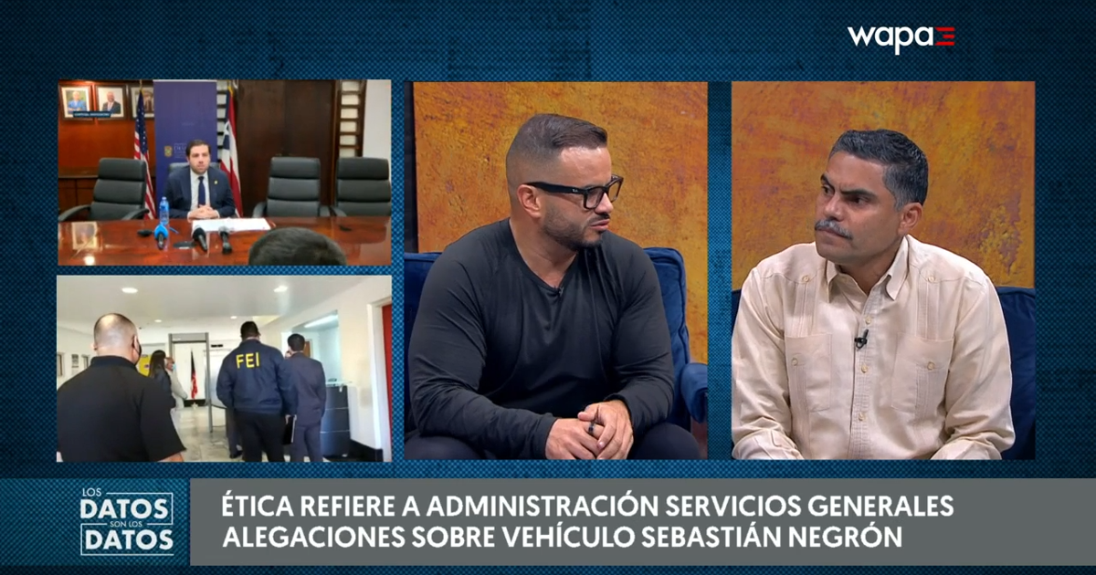 Ética Gubernamental detalla consecuencias que podría enfrentar Sebastián Negrón por corrupción