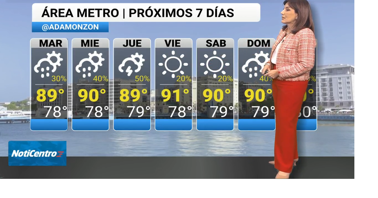 Vaguada mantiene lluvias e inestabilidad en Puerto Rico al menos hasta el jueves