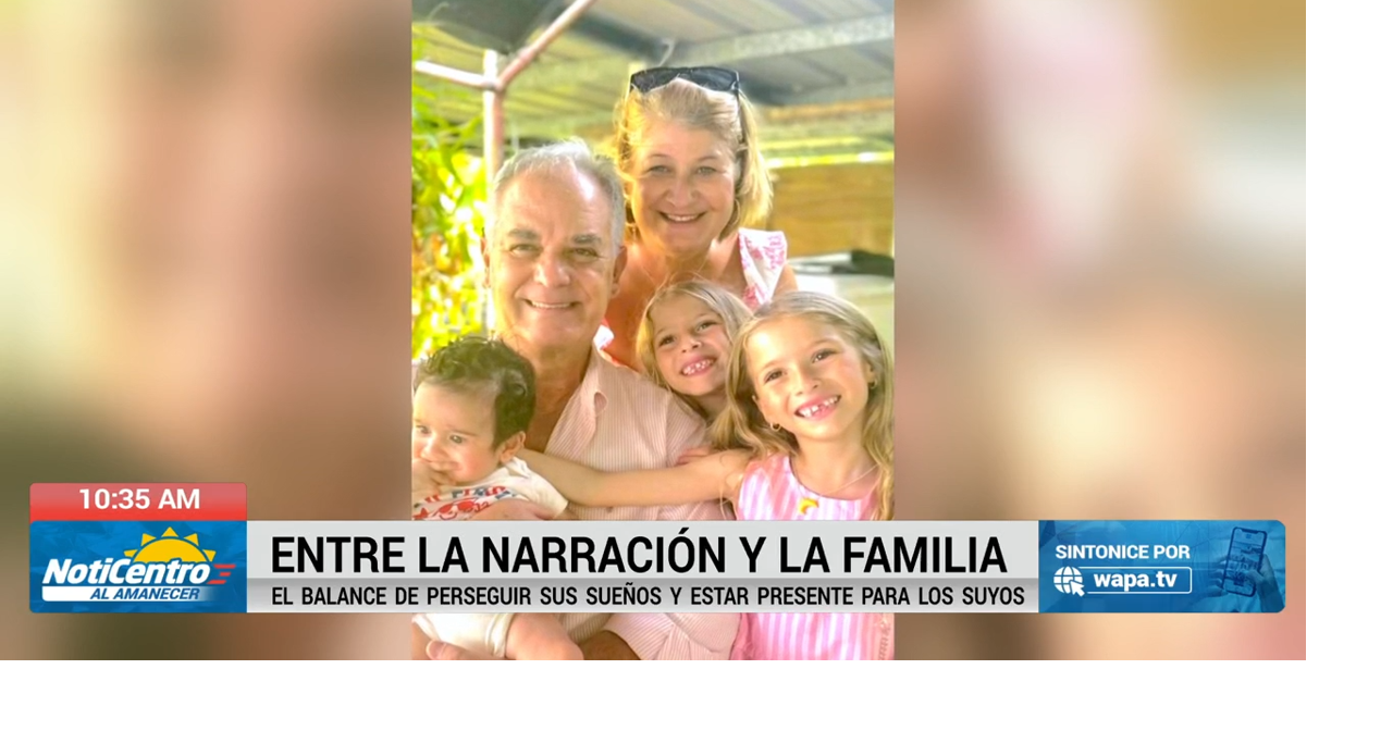 Jaime Rullán: el narrador deportivo que equilibra su carrera con la paternidad