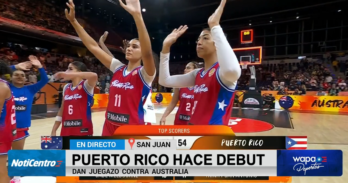 Puerto Rico debuta ante Australia en el Mundial FIBA femenino