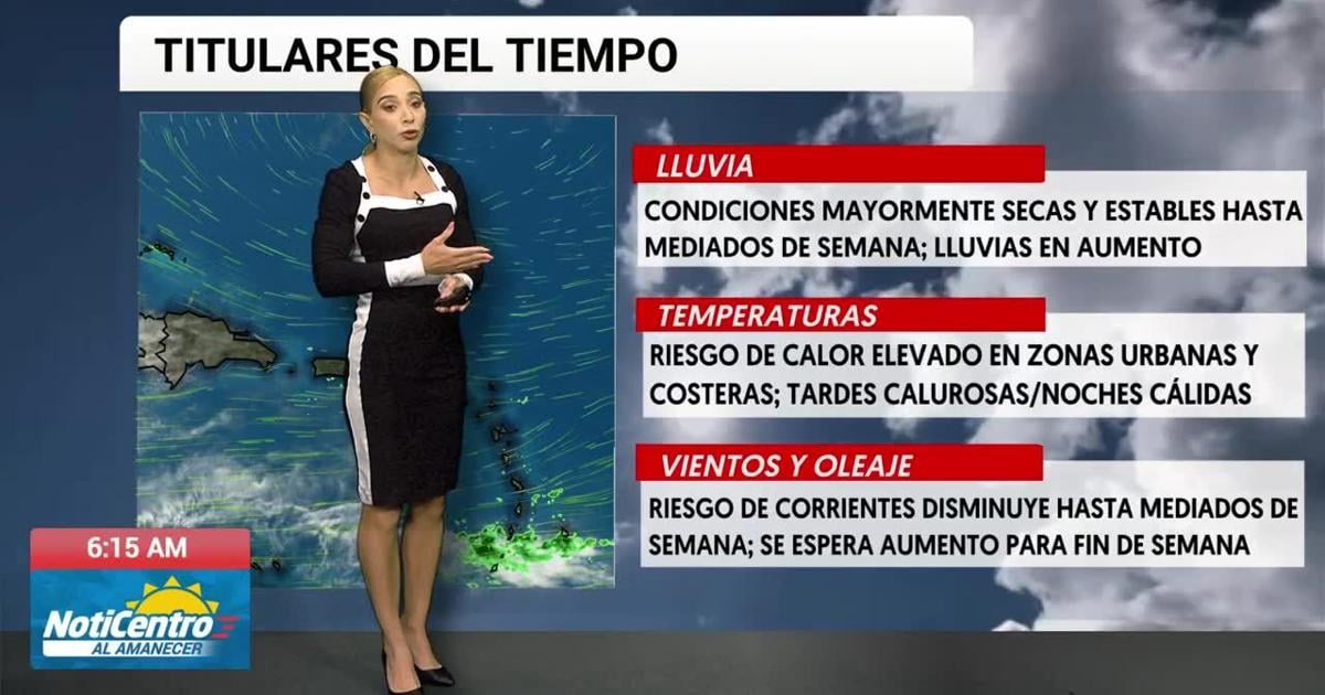 NWS advierte sobre calor, brisa fuerte y riesgo elevado de incendios en Puerto Rico