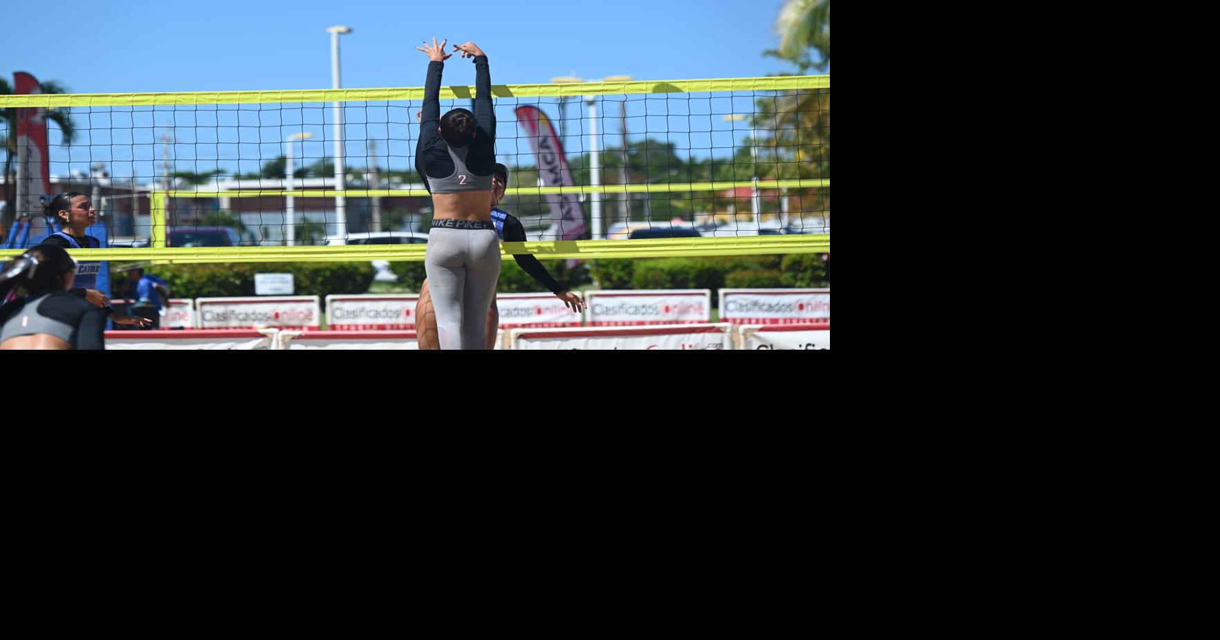 Inicia el Campeonato de voleibol de playa universitario con la preliminar femenina