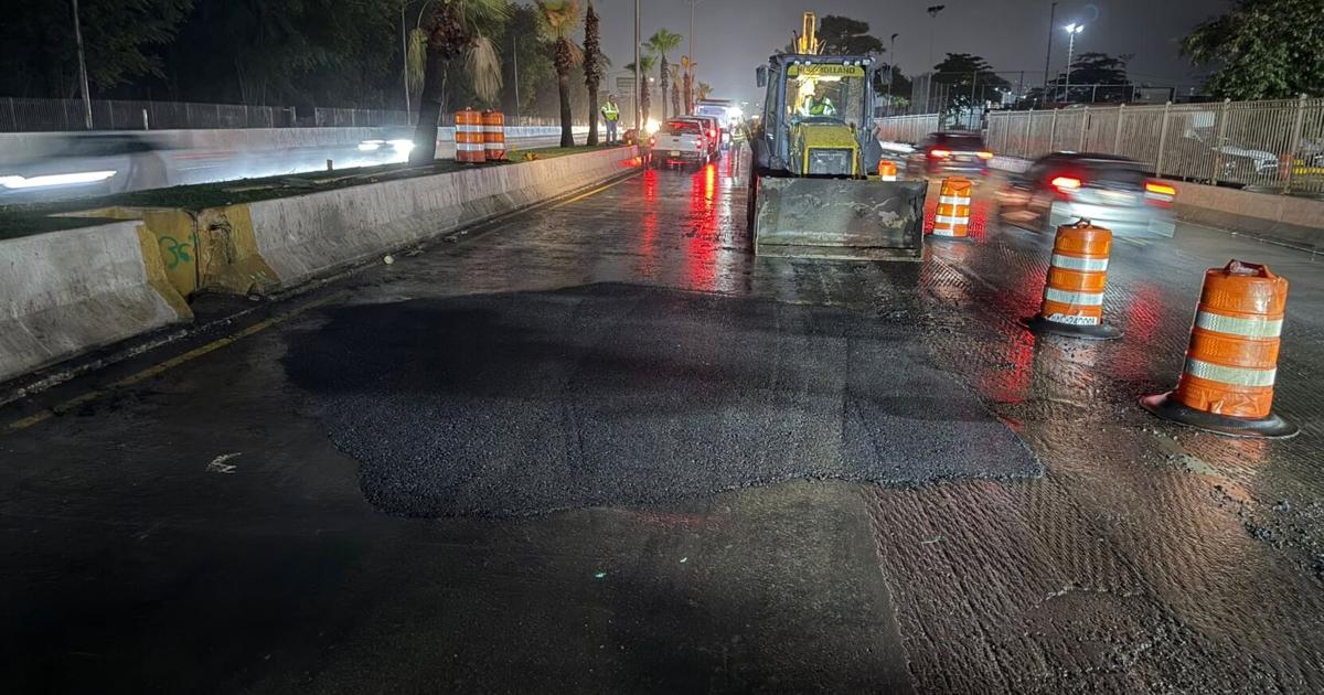 Reabren todos los carriles del expreso Baldorioty de Castro tras reparación de socavón