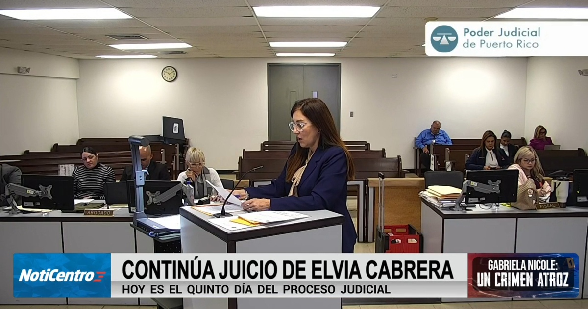 Estipulan prueba en juicio contra Elvia Cabrera por el asesinato de Gabriela Nicole