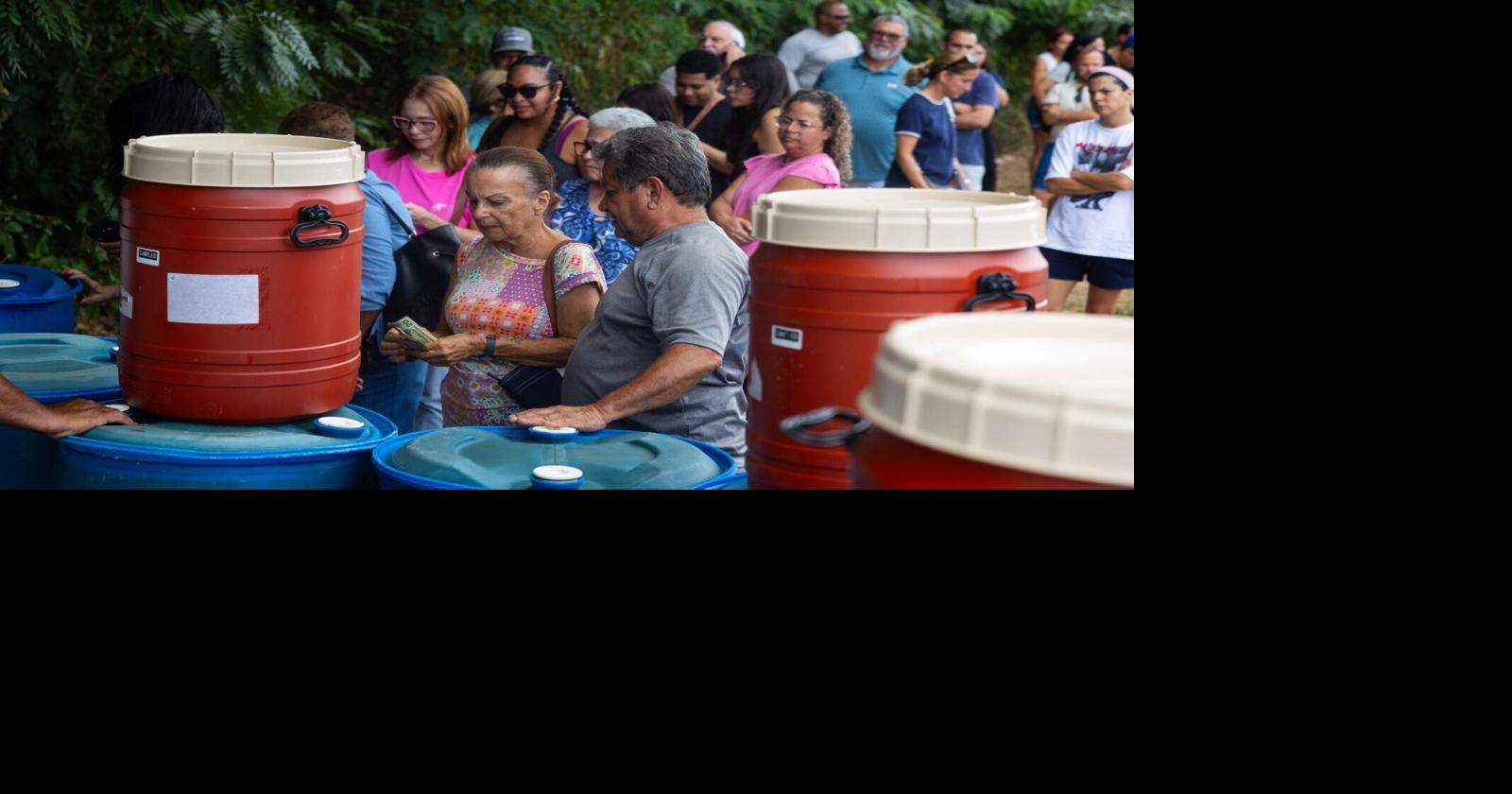 Residentes se preparan para racionamiento de agua en siete municipios desde el 7 de agosto