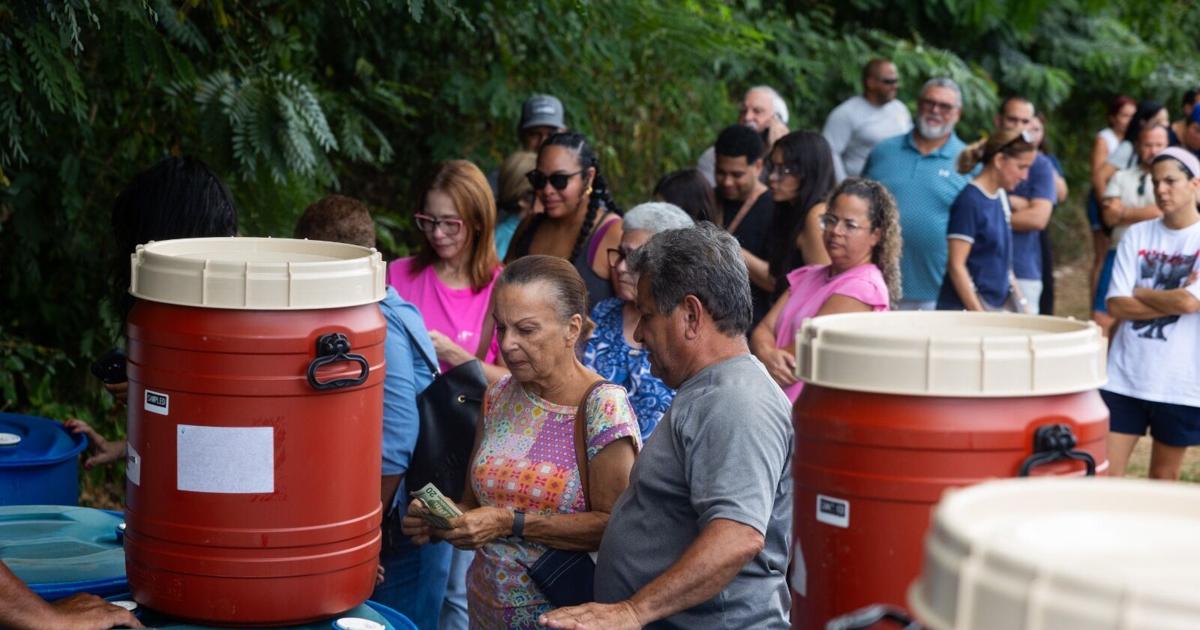 Residentes se preparan para racionamiento de agua en siete municipios desde el 7 de agosto