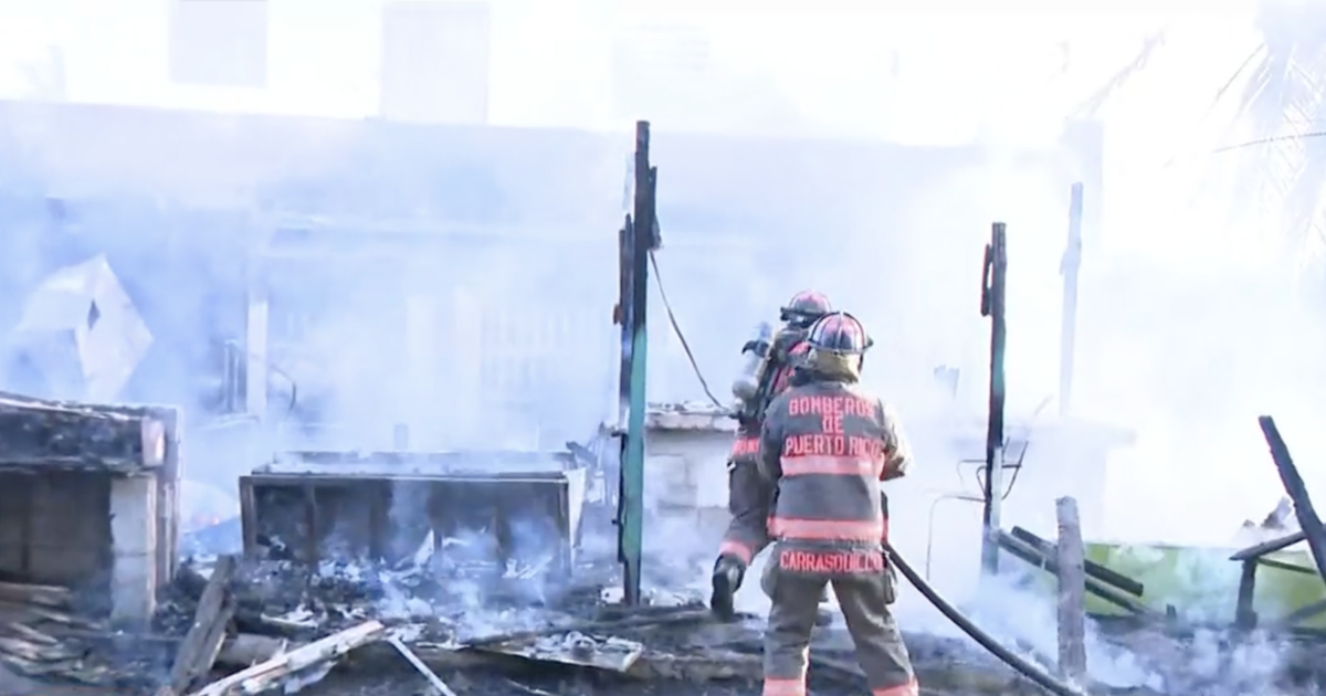 Incendio consume chinchorro familiar de más de 20 años en Loíza