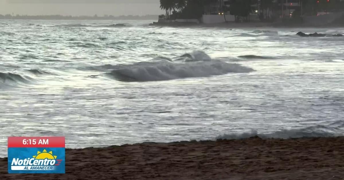 NWS advierte sobre fuerte oleaje y corrientes peligrosas en costas de Puerto Rico
