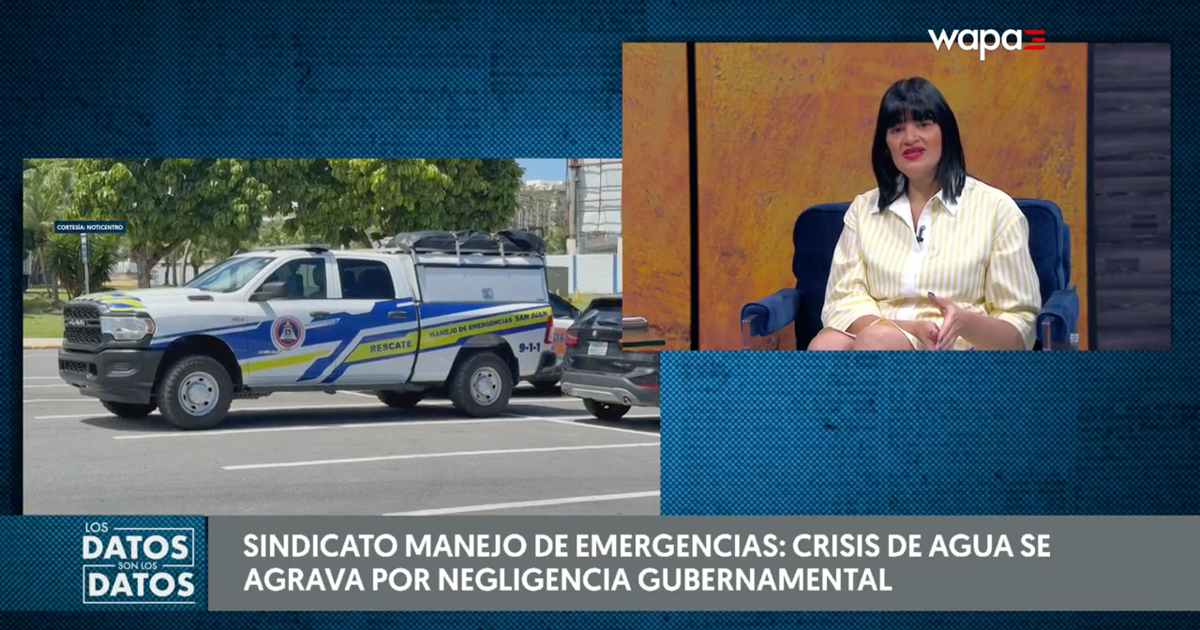 Manejadores de emergencias denuncian que no han sido activados ante crisis de agua en Puerto Rico