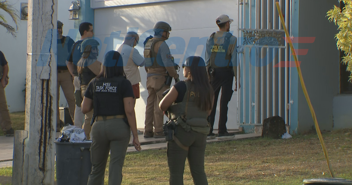 Agentes federales y "task force" de Policía allanan residencia en Toa Alta