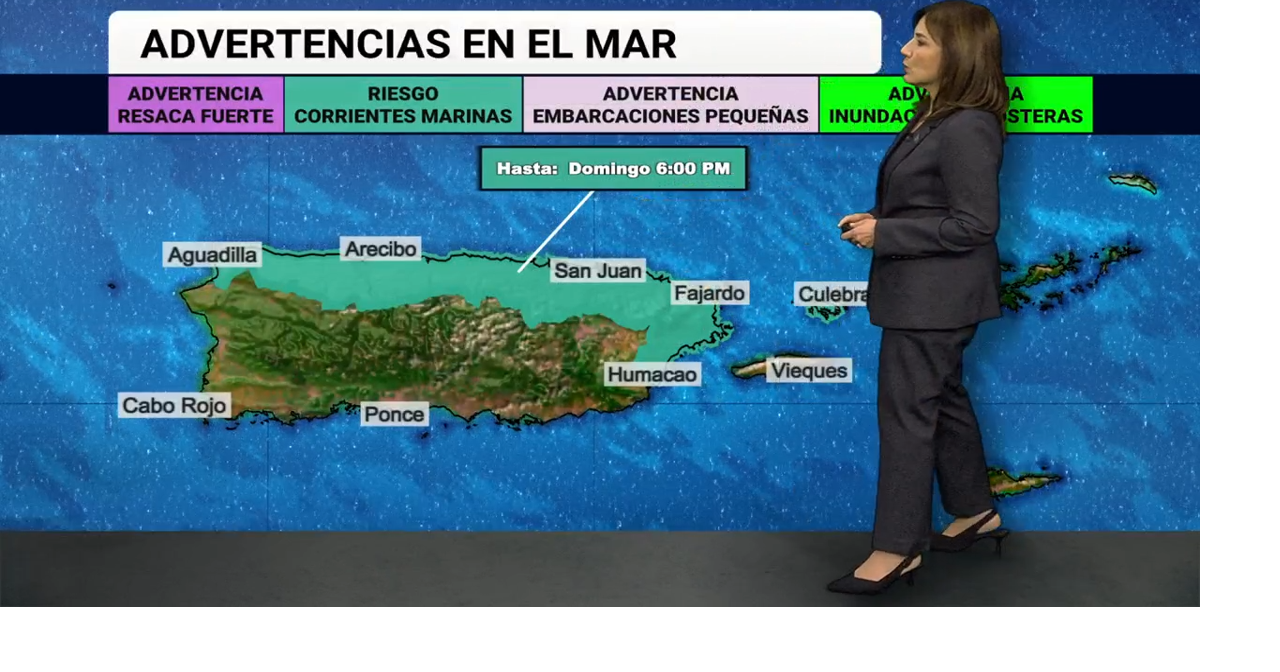 Peligroso el oleaje con alto riesgo de corrientes marinas en el norte y este