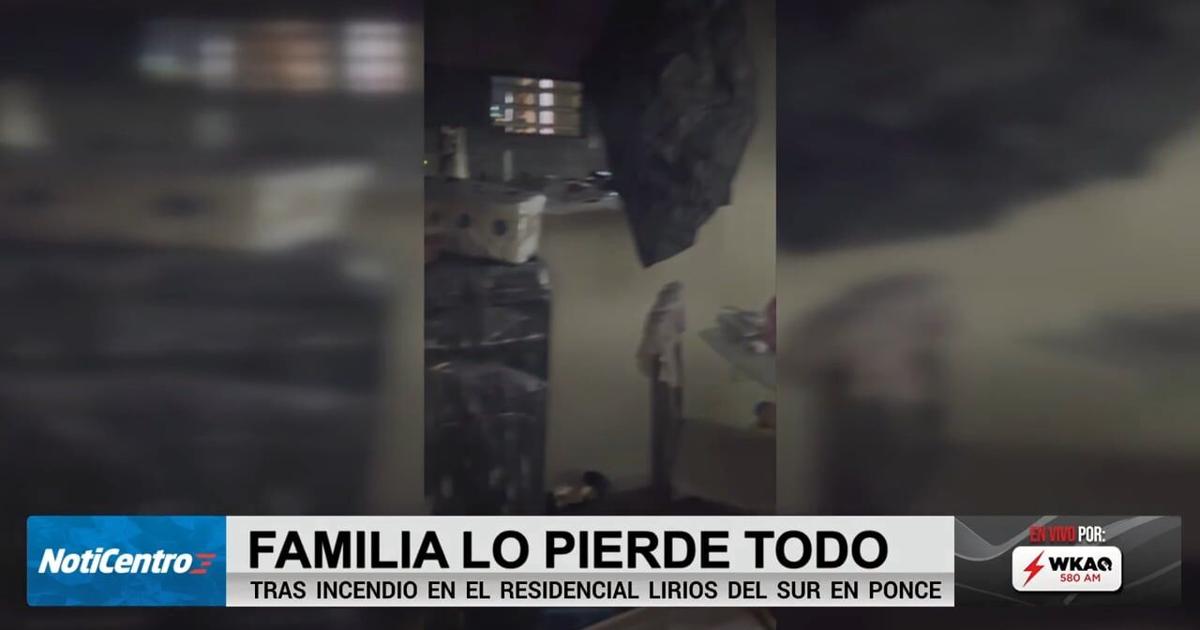 Imagen de la cobertura de: Madre y sus cuatro hijos pierden todo tras incendio en su hogar en Ponce