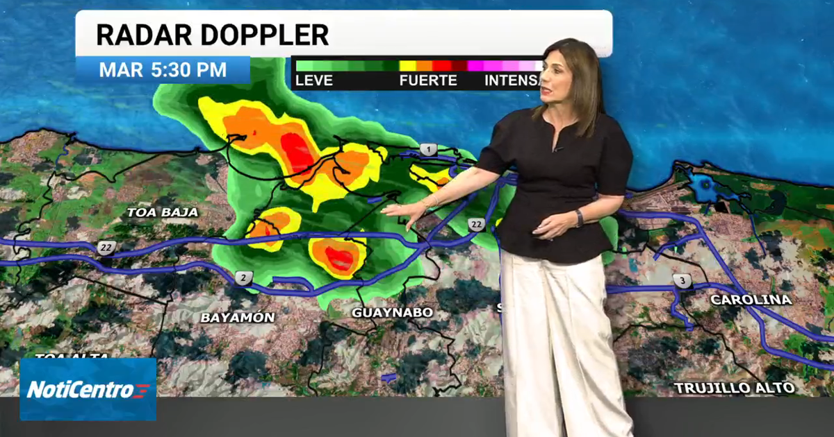 Tu Tiempo: Pronostican mucha lluvia para el resto de la noche