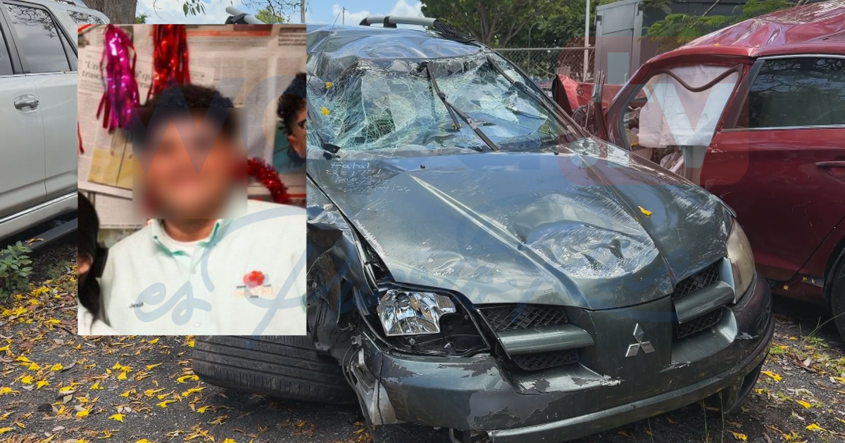Menor fallecido en accidente en Corozal se había graduado hace cuatro días