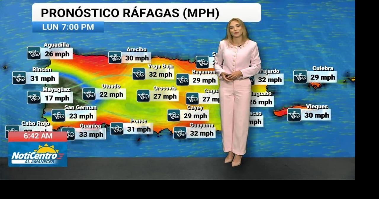 NWS advierte sobre lluvia excesiva en el oeste y vientos de hasta 40 mph para el Día de la Recordación