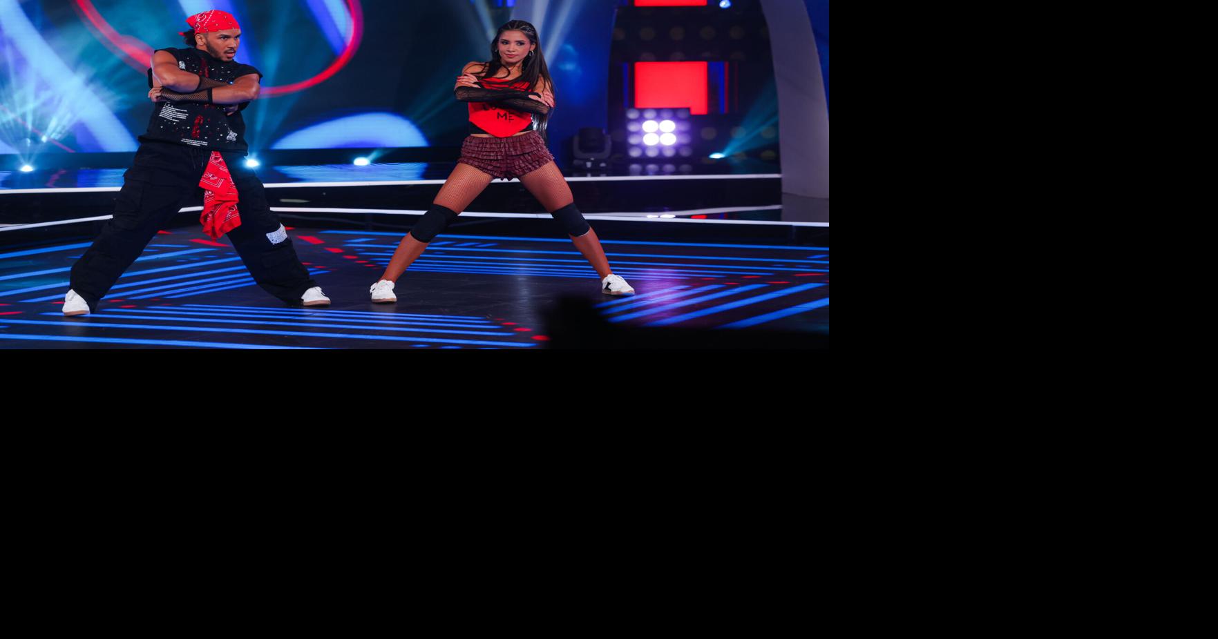 Celebridades compiten en la noche de evolución urbana de ¡Claro que Baila!