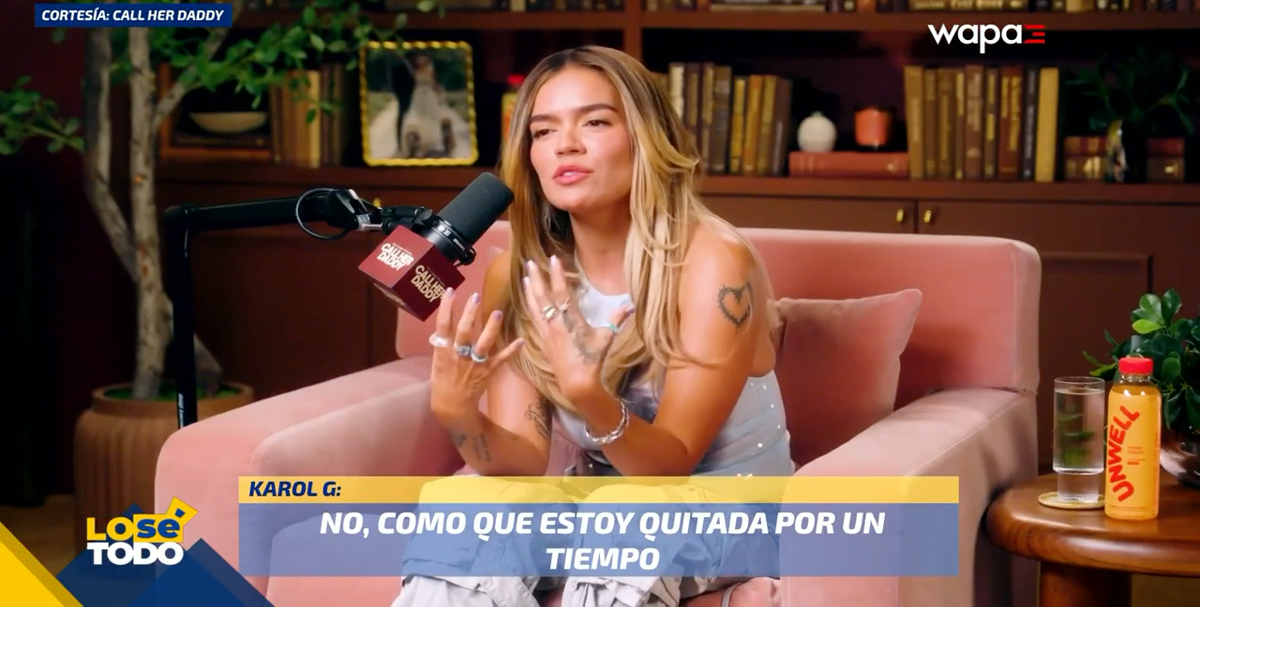 Karol G confiesa que le atraen los “chicos malos”