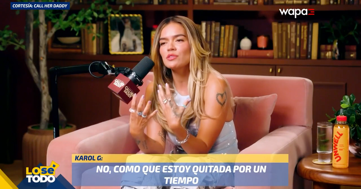 Karol G confiesa que le atraen los “chicos malos”