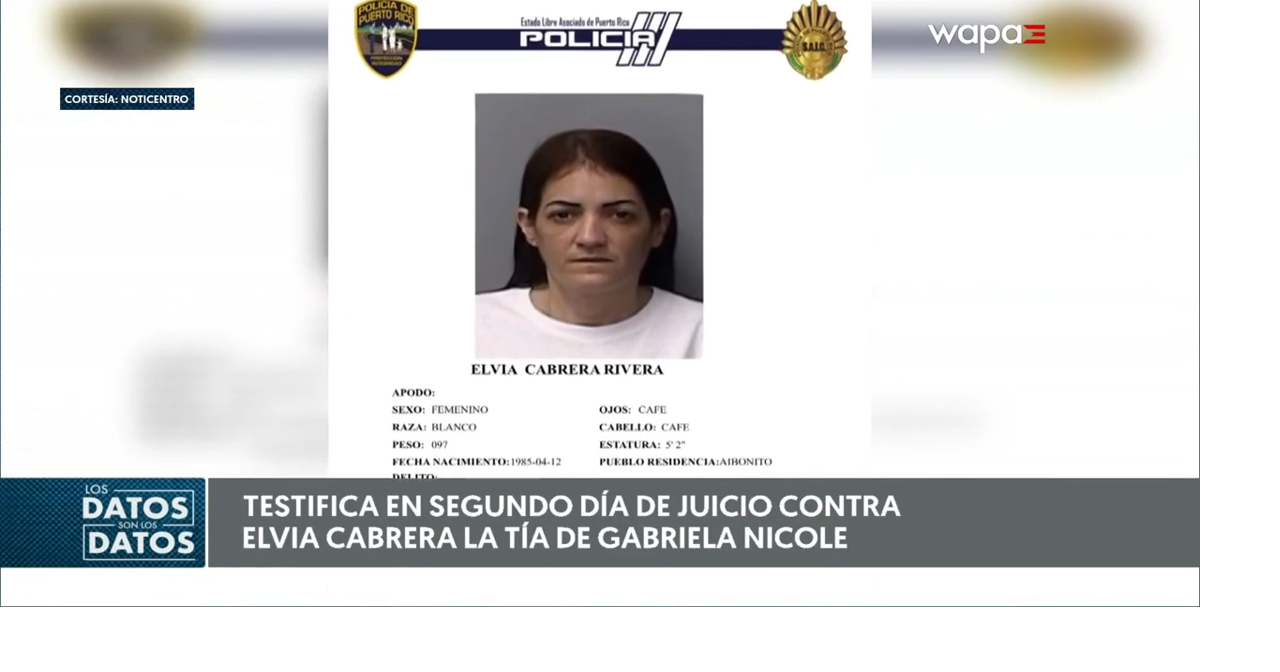 Testigo clave declara en juicio contra Elvia Cabrera por asesinato de Gabriela Pratts