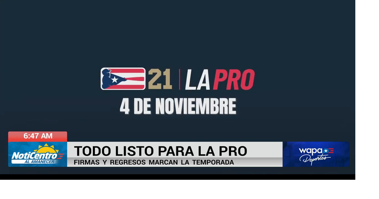 Equipos de "La Pro" listos para la temporada 2026-2027 que inicia el 4 de noviembre