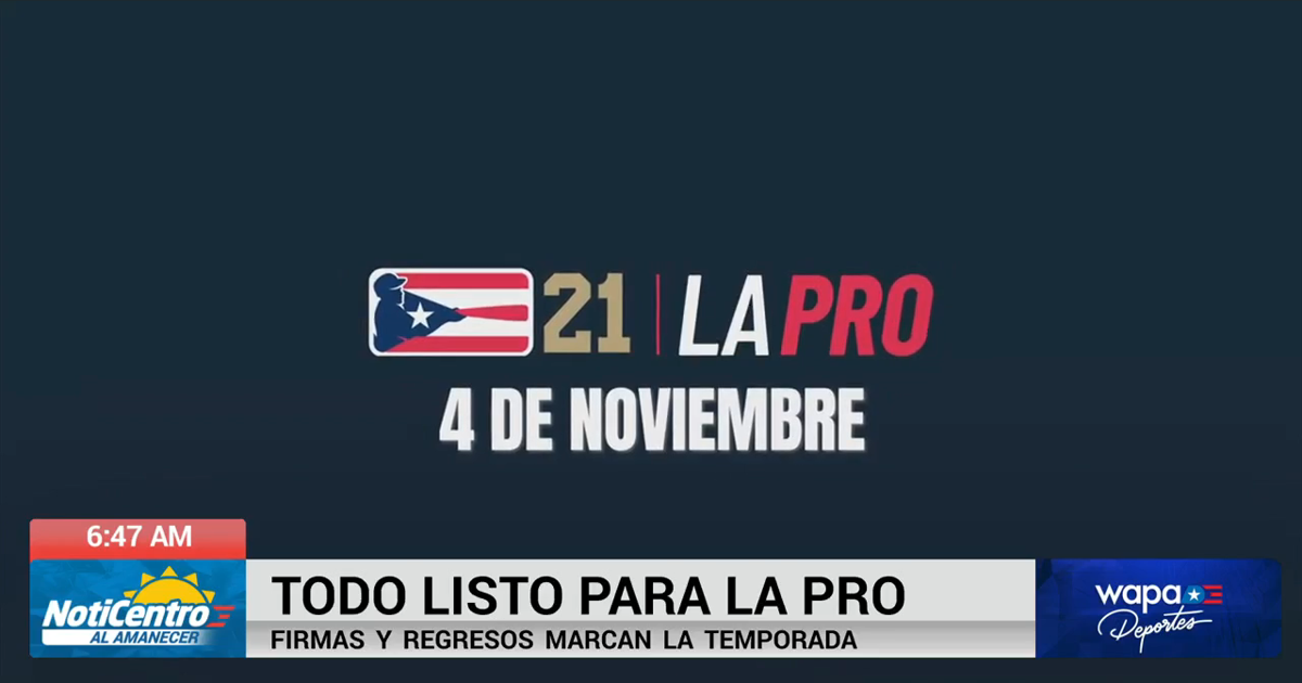 Equipos de "La Pro" listos para la temporada 2026-2027 que inicia el 4 de noviembre
