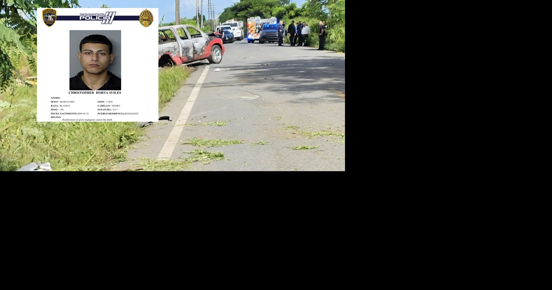 Imputan a joven de 21 años por muerte de pasajero en accidente en Hormigueros