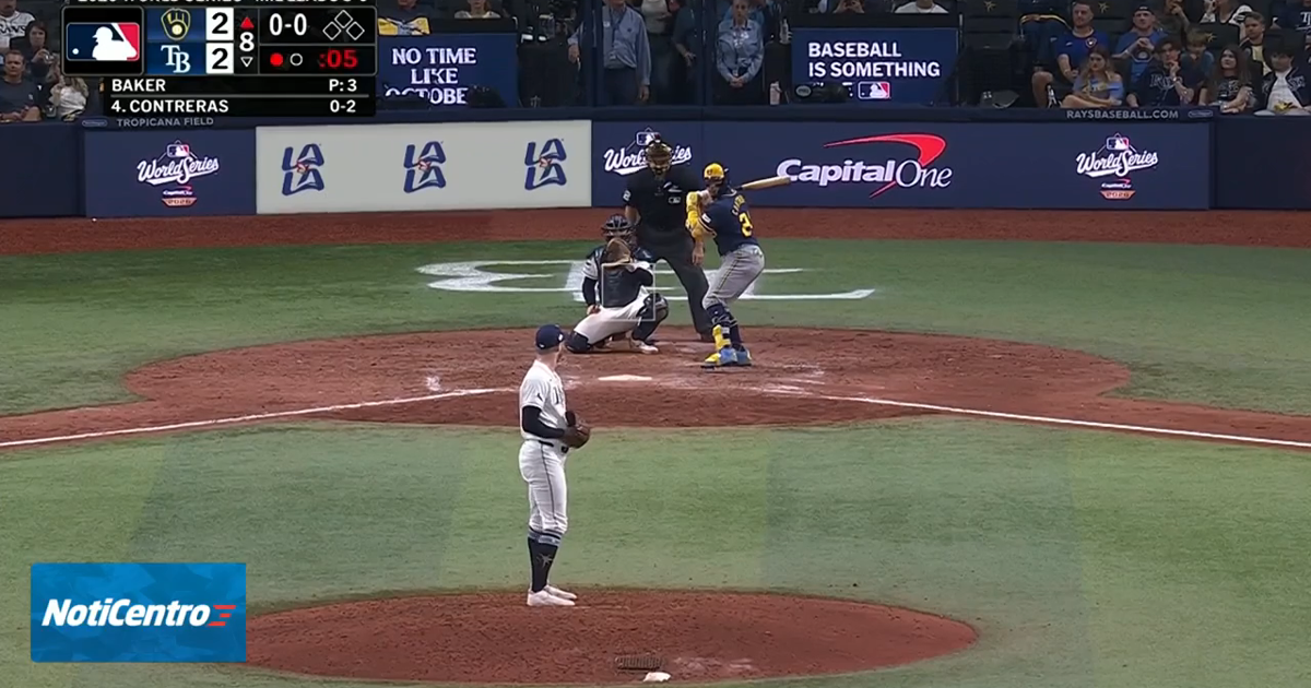 Rays de Tampa Bay y Cerveceros de Milwaukee van a extra innings en el Juego 4 de la Serie Mundial