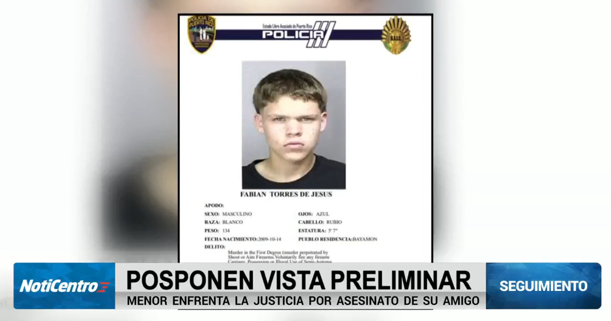 Defensa de menor acusado por asesinato solicita una evaluación psicológica