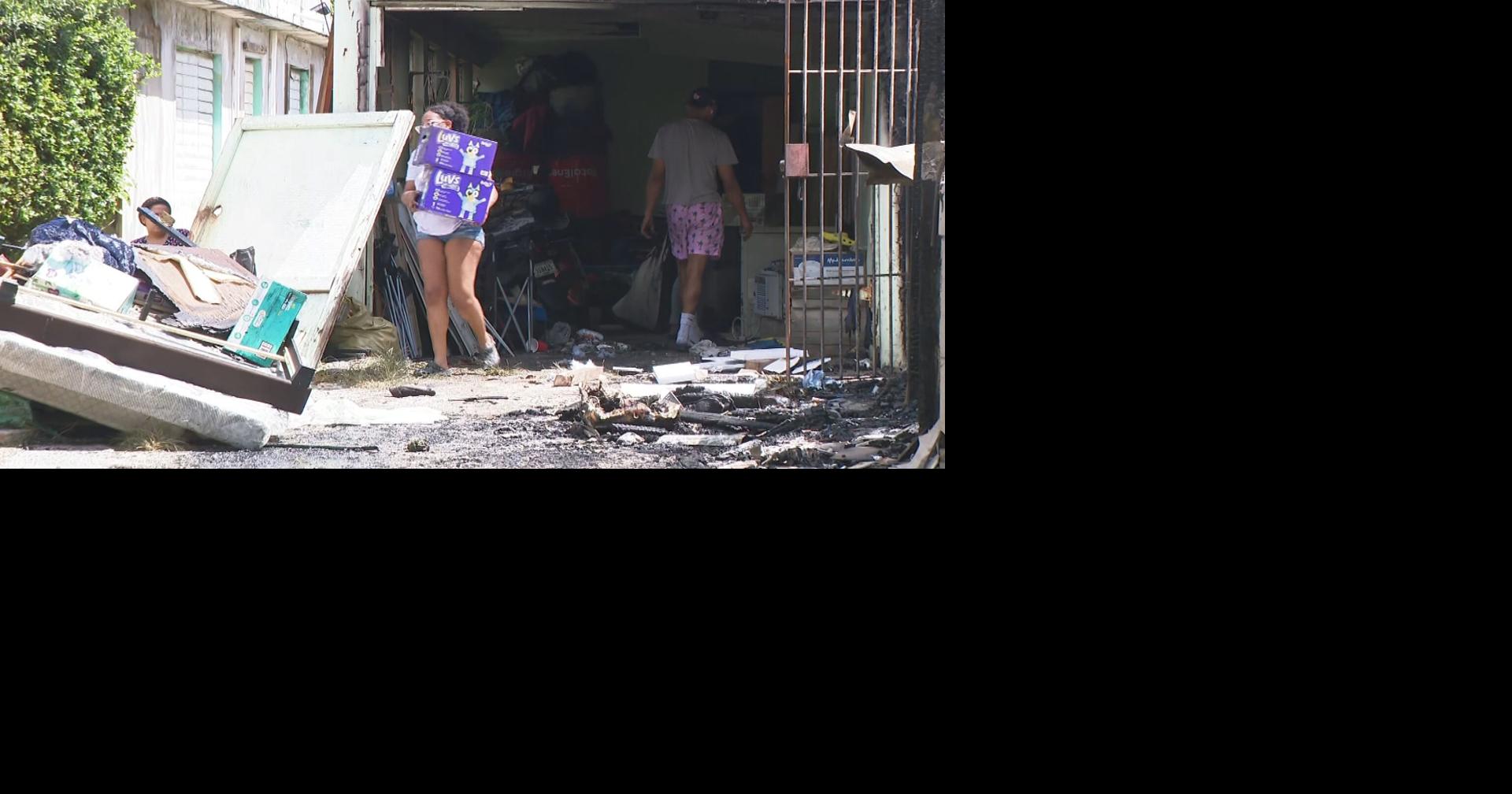 Embarazada pierde todo lo que compró para su bebé al incendiarse casa y negocio familiar