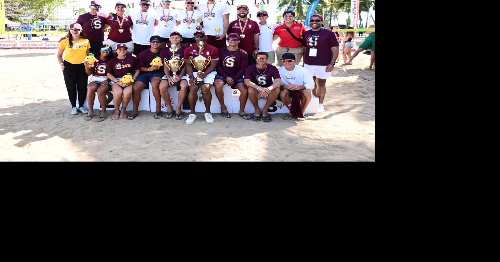 Universidad del Sagrado Corazón se corona campeón en ambas ramas del voleibol de playa